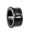 ✝️ BLACK SNAP BUSHING, for 7/8" Hole, CNC cable mounting, UL Component, product side view, made by Heyco in a 1-pack replacement
