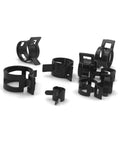 80Pcs Spring Band Hose Clamps Set 7mm To 18mm Low Pressure Vacuum Hose Clips For Fuel Lines And Silicone Hoses, Mowers And Snowmobiles, Heavy Duty 65Mn Spring Steel, Black
