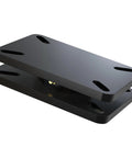 Greaseable 5000 Lb Rating Heavy Duty Bearing Plate Turntable For Workstations And Displays, Black Steel Platform with Kingpinless Design