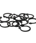External Large Retaining Ring Set 50 Pcs Beefy 65Mn Steel Snap Rings 26 27 28 29 30 Mm Black Plated For Automobiles Electrical Bearings Heavy Duty