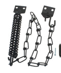 Heavy Duty Storm Door Closer With Screen Door Chain Protector Built To Last From Spring Steel Rust Resistant Easy Install No Fuss Black Finish