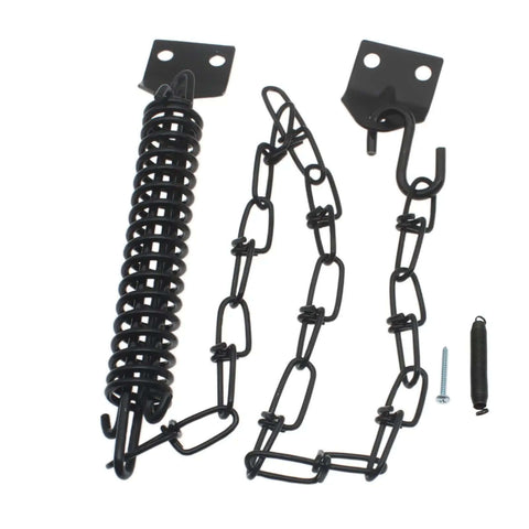 Heavy Duty Storm Door Closer With Screen Door Chain Protector Built To Last From Spring Steel Rust Resistant Easy Install No Fuss Black Finish