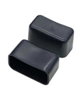 End Caps for Strut Channel 1-5/8 x 7/8 Inch Black Plastic Short End Caps for 13/16 Inch and 7/8 Inch Tall Unistrut Channel Ends Protectors