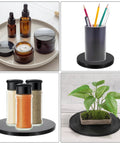 5 Inch Heavy Duty Rotating Swivel Stand With 360 Degree Rotation Lazy Susan Turntable 125mm Outer Diameter For models, plants, and objects display