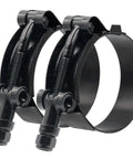2 Pack 3.5 Inch Stainless Steel T Bolt Hose Clamps 95 To 103mm Clamp Range For 3.5 Inch Hose Outer Diameter Black Coated 304 Stainless Steel