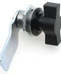 Lock and secure cabinets, machines, and electrical boxes with a durable two piece cam lock set featuring a zinc alloy body