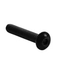 RISON Titanium Screws M2.5x3mm ISO7380 Button Head Hex Socket Cap Black Bolt
