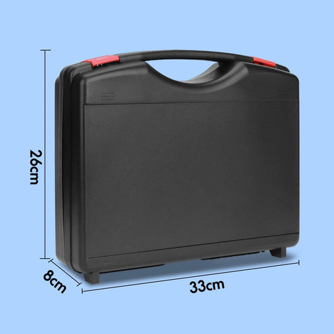 Carrying case for Bicycle Bearing Press Set, Bike Tools for Wheels/Hub BB Axis Installation Universal Repair Kit, dimensions shown