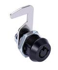 Toolbox Lock Tubular Cam Replacement Lock Hook Cam Keyed Alike Five Eighth Inch Black One Pack Durable Zinc Alloy Construction