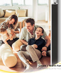 Family with children sitting indoors next to Weather Stripping Door Seal Strip - Soundproof Q-Shaped Foam for Exterior Door Frame, Large Gap Seal, Noise Cancelling, Easy to Install (Black, 26FT)