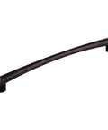Nine Inch Center Arch Pull Flat Black Finish Zinc Alloy Cabinet Door And Drawer Hardware For Kitchen And Bath with elegant arch design.