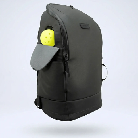Pickleball Court Caddy Pickleball Bag, Premium Modular Backpack with 4 Paddle Capacity, Laptop Sleeve, Rapid Grab Ball Pockets & Lifetime Warranty