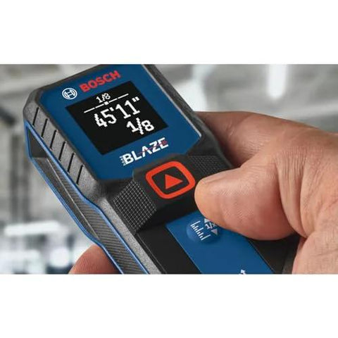 Effortlessly capture precise room dimensions and layout distances with a compact Blaze laser distance meter, delivering 100 ft range, 1/16 in accuracy, a backlit display, and included batteries for reliable, on-the-spot measurements.