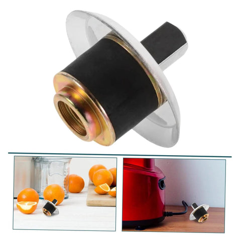 Replacement Blender Coupling Kit For Juicers with stainless steel pin and studs for secure connection, shown with parts and juicer.