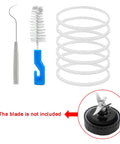 Six Pack 3.22 Inch Blender Gasket Replacement Set White O Ring For Ninja Blenders Easy Install 1100W 1500W Models BL660 BL770 BL740