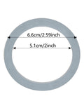 2 Pack Blender O Ring Gasket Seals For Oster And Osterizer Models, Durable Rubber Replacement Seals, Keeps Blends Leak Free