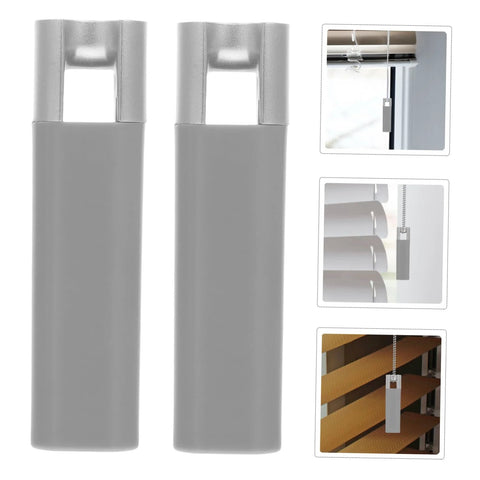 2 Pack Blind Cord Knob Drop Weights for window treatments, easy to install blinds weights, outdoor curtain weights for home decor