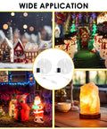 Easy Install Blow Mold Light Kit Replacement For Indoor Outdoor Decor E27 E26 Single Light Cord Kit Christmas Village Use