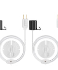 Two Sets Outdoor Christmas Blow Mold Light Kit Replacements With Five Foot Cord And Switch E27 E26 Socket