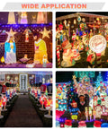 4 Pack Blow Mold Light Kit Replacements With On Off Switch Cords For E27 E26 Bulbs showcased in Christmas village decor