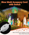 Blow Mold Light Kit Replacement For Indoor And Outdoor Halloween And Christmas Village Decor E27 E26