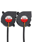 Two Pack Blower Fan 5015 50x50x15mm For Prusa I3 MK3 MK3S Extruder Hotend Cooling Sleeve Bearing 5V DC 0.35A
