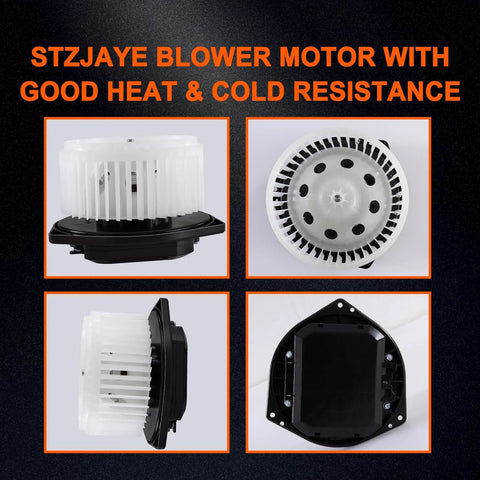 Beefed Up Blower Motor Assembly for Nissan and Infiniti Vehicles 700193 HVAC AC Heater Fan in various views