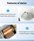 HVAC Blower Motor Assembly For Subaru Forester Impreza XV Crosstrek 2012 2018 2013 2015 Replacement Fan Motor 700290 72223 FJ001