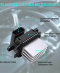 Blower Motor Resistor Replacement For Ford Expedition F 150 And Lincoln Navigator With Auto Temp Control Durable