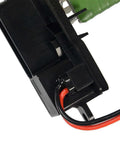 Blower Motor Resistor Direct Replacement For Chevy Express GMC Savana Vans And Kodiak Trucks FAERSI Fits Manual AC Controls close-up view