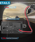 Blower Motor Resistor Kit With Wiring Harness And Connectors For 1999 2006 Chevy Silverado GMC Sierra, detail view with connectors