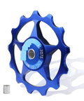 Blue 13T pulley mountain road bike bicycle rear derailleur pulley roller idler bearing riding wheel parts