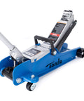 Low Profile 2.5 Ton Hydraulic Floor Car Jack For Cars And SUVs With Lifting Range From 3.35 Inches To 14.57 Inches Built In Heavy Duty Steel For Home Garage Shop Use Blue By Tonda