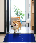 Adhesive Sticky Floor Mats 24 By 36 Inches For Construction Sites Labs Cleanrooms Hospitals And Sports Shoes Blue 12 Pack