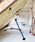 Adjustable Support Pole, 3rd Hand Support System, Steel Support Rod for Cabinet Jacks Cargo Bars Drywall Support, Blue