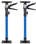 Adjustable Support Pole, 3rd Hand Support System, Steel Support Rod for Cabinet Jacks Cargo Bars Drywall Support, 2 Pack