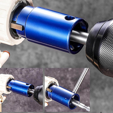 Bolt Extraction Drill Attachment Be The Go To Tool For Quick Emergency Repairs With 3 Size Adaptability, 95mm Ergonomic Hex Shank