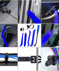 1365Pcs Car Push Retainer Clips Kit Must Have JNLK Universal Fit With 44 Most Popular Sizes Blue Nylon Fasteners in use on vehicles