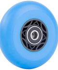 Blue 76mm 90A Ripsurf wheel with ABEC9 bearing for RipStik DLX Caster Board Deluxe Junior Skateboard Two Wheel Pivoting Wheels