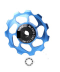 Blue Pulley Bicycle Pulley Ceramic Bearing Jockey Wheel Pulley Bicycle Road Bike Rear Derailleur Replacement