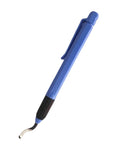 Precise Deburring Tool Pen Style with steel curved blade and ergonomic grip for efficient burr removal and surface smoothing in metal.