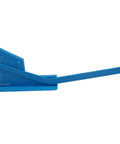 Side view of blue Deck Leveling Gauge For John Deere MTD Cub Cadet TroyBilt Stens And More For Your Mower Compatible With AM130907 TY15272