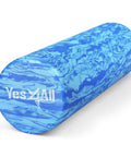 Blue Firm EVA Foam Roller For Back And Full Body Therapy, Round Roller For Exercise Yoga And Pilates, 12 Inch, Durable Long Lasting
