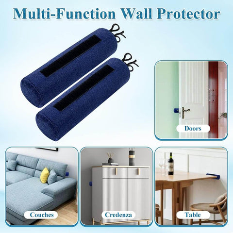 Headboard Bumper Stoppers For Wall Protection And Chill Sleep, Keeps Wall Safe And Your Frame Quiet displayed on doors and furniture