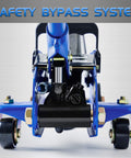 Hydraulic Floor Jack 1.5 Ton Portable Car Lift With 4.9 To 11.8 Inch Lift Range Blue Durable Steel Construction Safe Overload Valve Easy To Use For Most Cars Budget Friendly