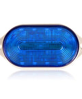 Blue LED Industrial Signal Light For 12V DC Systems N 3051 Flashing Warning Lamp For Machinery Panels Or Rigs Durable Plastic Housing