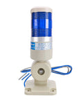 Blue LED Signal Tower Light With 180 Degree Rotating Base For Industrial Automation 24V DC LXY502T1 Stack Lamp