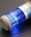 Industrial Blue 24V DC LED Signal Tower Light For Machines With Continuous Operation Durable Industrial Grade Indicator Light 80 X 125mm Base 184g Weight LTP 502T Baomain close-up view.