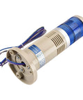 24V DC Blue LED Tower Stack Light With Built In Buzzer For Industrial Signal And Alarm Use, Bright Continuous Light, 80 x 190mm Size, Base Diameter 3.1 Inch, Model HS LTP 502TJ Heschen