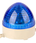 Industrial 110V Blue LED Warning Light Signal Tower Lamp With Steady Flash For 110V AC Systems Nxtop N3072B with plastic body
